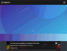 Tablet Screenshot of iris.tv