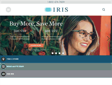 Tablet Screenshot of iris.ca
